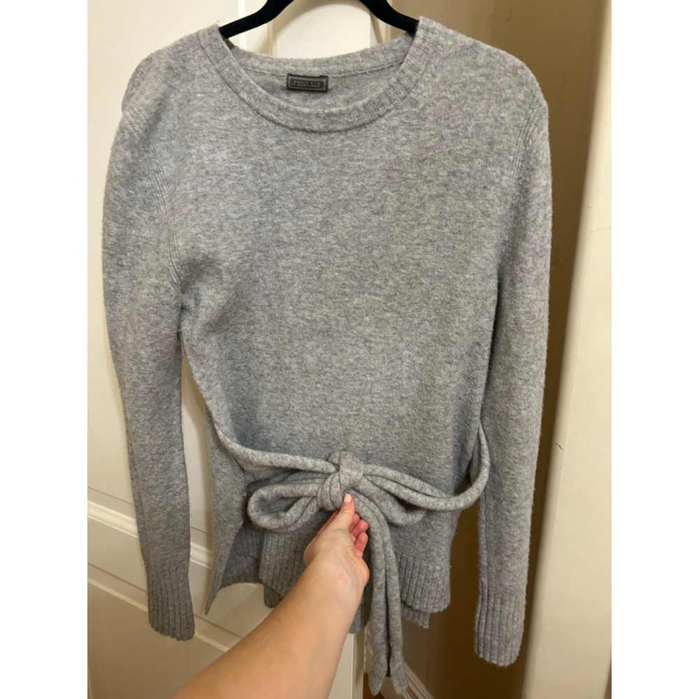 J.crew Point Sur Sweater With Tie